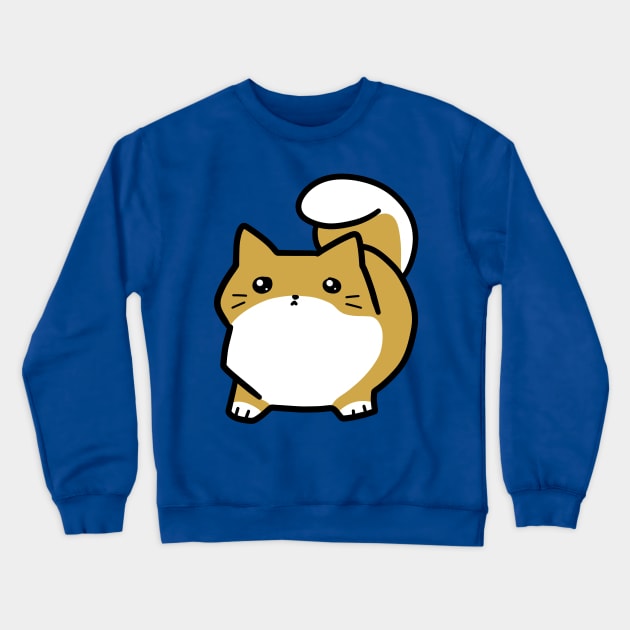 Munchkin Kitten Crewneck Sweatshirt by saradaboru